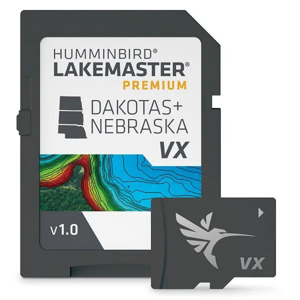 Humminbird Lakemaster Vx Premium Dakotas And Nebraska Microsd 1
