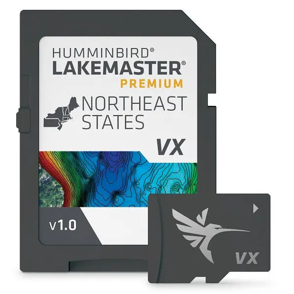 Humminbird Lakemaster Vx Premium Northeast Microsd 1