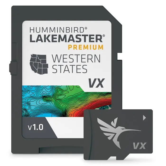 Humminbird Lakemaster Vx Premium West States Microsd 1