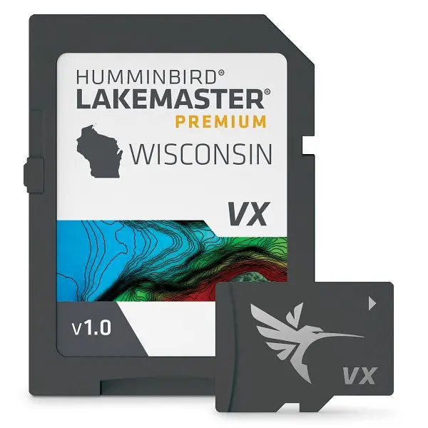 Humminbird Lakemaster Vx Premium Wisconsin Microsd 1