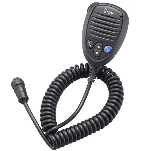 Icom Hm205rb Black Speaker Microphone Rear Mount M506 1