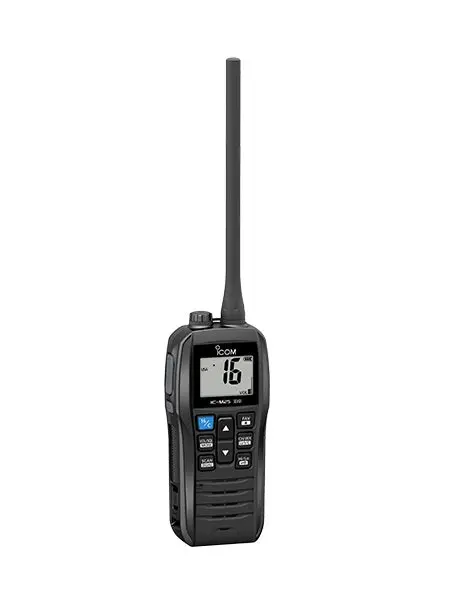 Icom M25 Floating Handheld Vhf Black 5 Watts 1