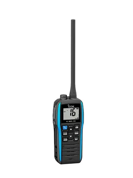 Icom M25 Floating Handheld Vhf Blue 5 Watts 1
