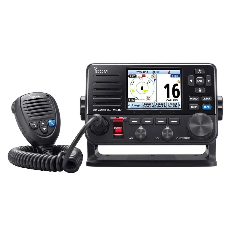 Icom M510 Plus Vhf Marine Radio W/Ais 1