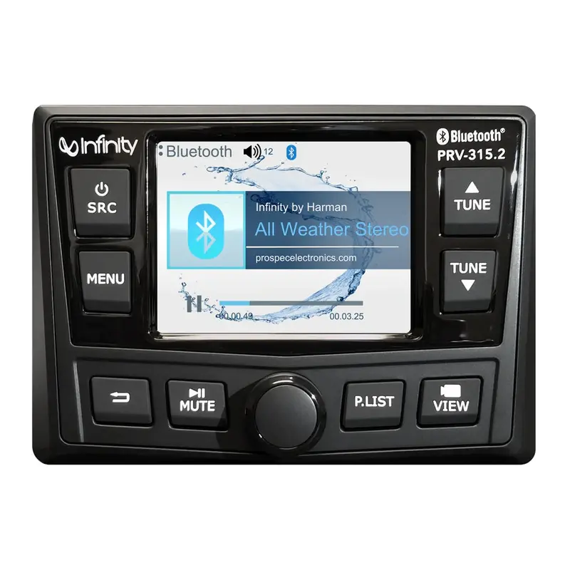 Infinity Prv315.2 Am/Fm Stereo Bluetooth 4 X 50 Watts 1