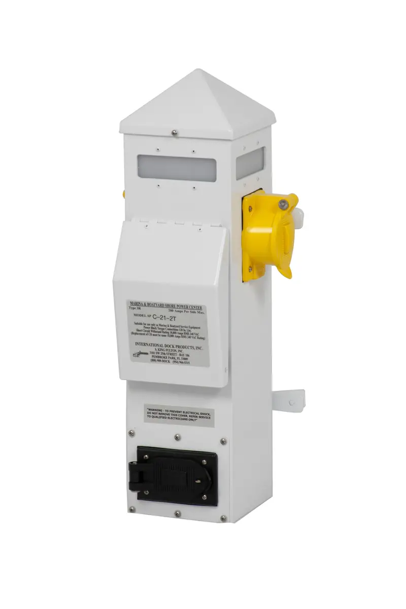 International Dock Spc-21-2T-326 Shore Power Pedestal 1