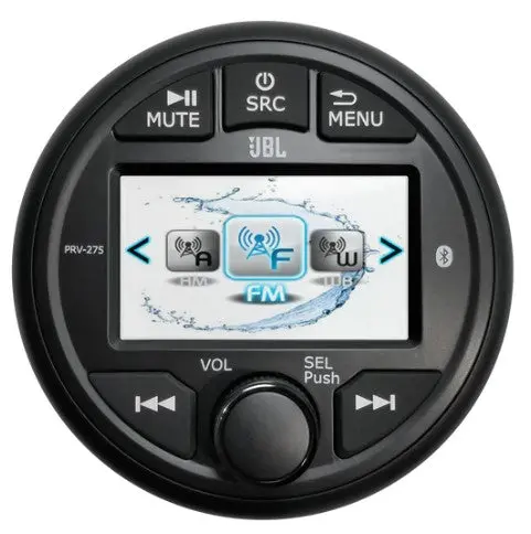 Jbl Prv275 Am/Fm/Bt 4X45 Watt Stereo/Bluetooth 1