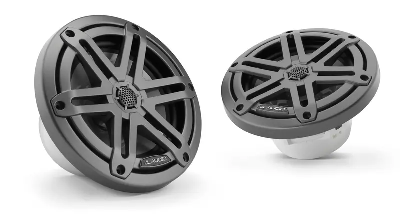 Jl Audio M3 6.5In Coaxial Speakers Gray Sport Grille 1
