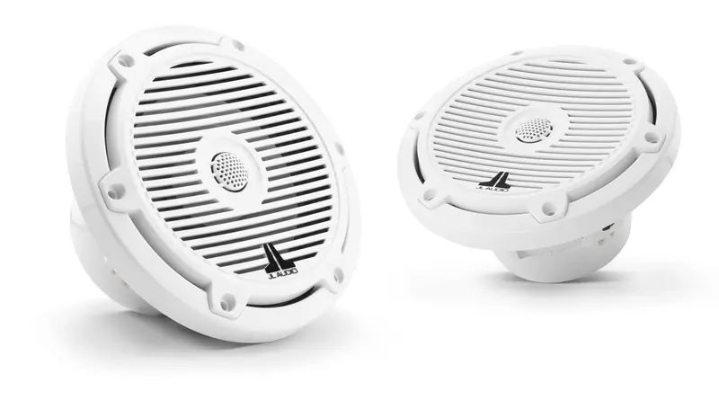Jl Audio M3 6.5In Coaxial Speakers White Classic Grille 1