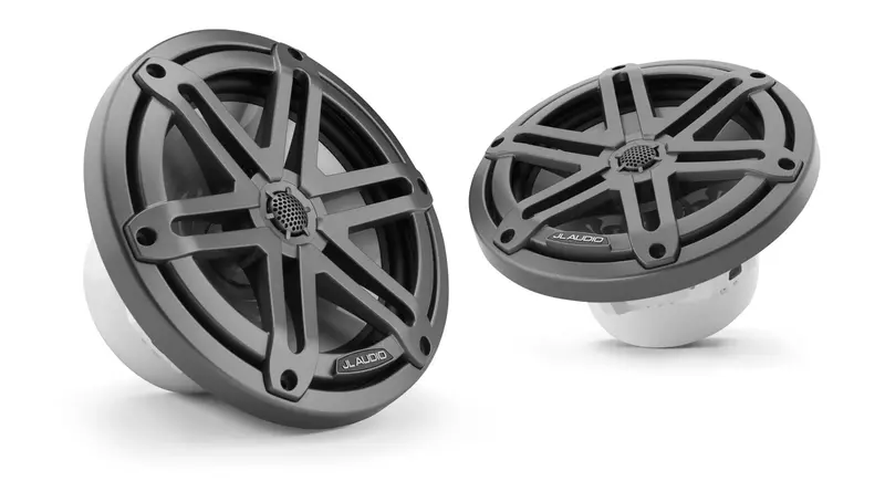 Jl Audio M3 7.7In Coaxial Speakers Gray Sport Grille 1