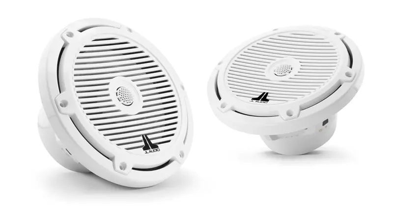 Jl Audio M3 7.7In Coaxial Speakers White Classic Grille 1