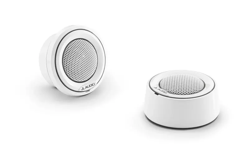 Jl Audio M6 1In Component Tweeter White Mounting Cups And White Trim 1