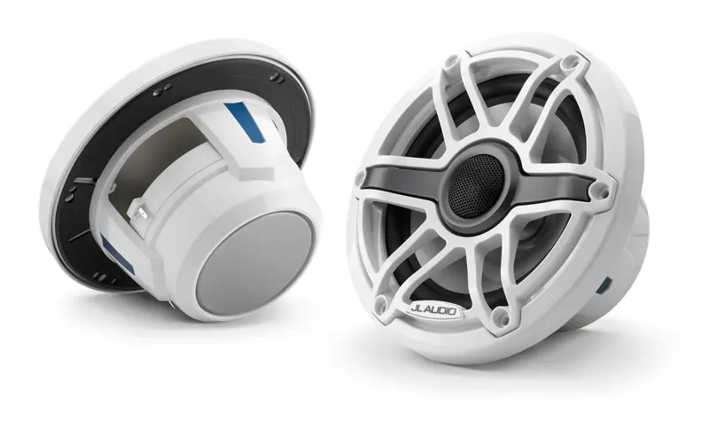 Jl Audio M6 6.5In Coaxial Speakers White Sport Grille 1