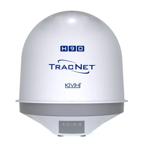 Kvh Tracnet H90 System With Tracnet Hub 1