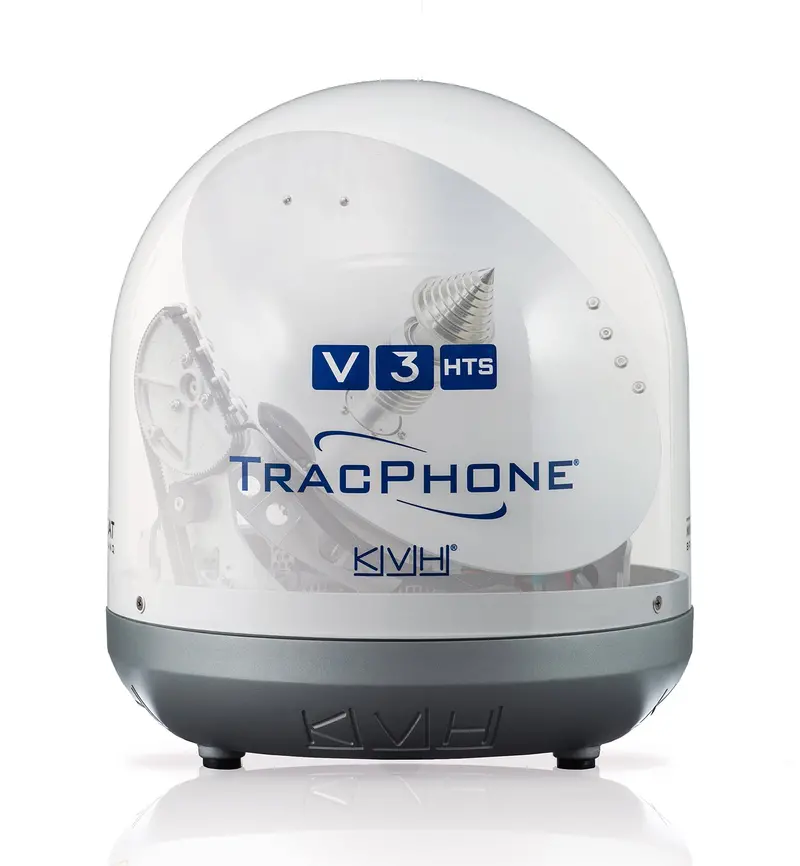 Kvh Tracphone V3hts 14.5In Vsa Requires Coaxial Cable X 2 1