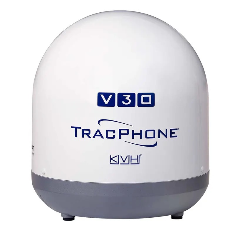 Kvh Ultra-Compact Tracphone V30 W/Dc-Bdu [01-0432-01] 1