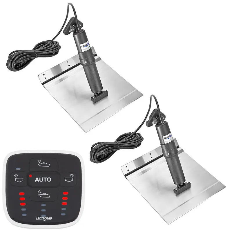 Lectrotab Xka Aluminum Alloy Trim Tab Kit W/Alc-1 Control - 12 X 24 [Xkasal12x24a] 1