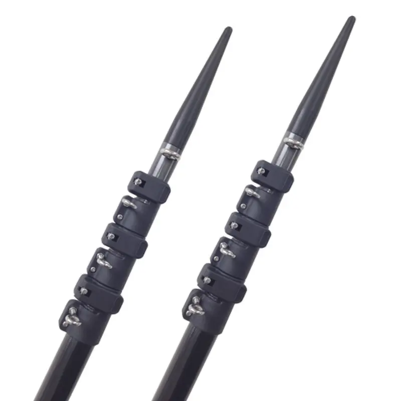 Lees 18 Telescoping Carbon Fiber Outrigger Poles F/Sidewinder Mount [Ct3918] 1