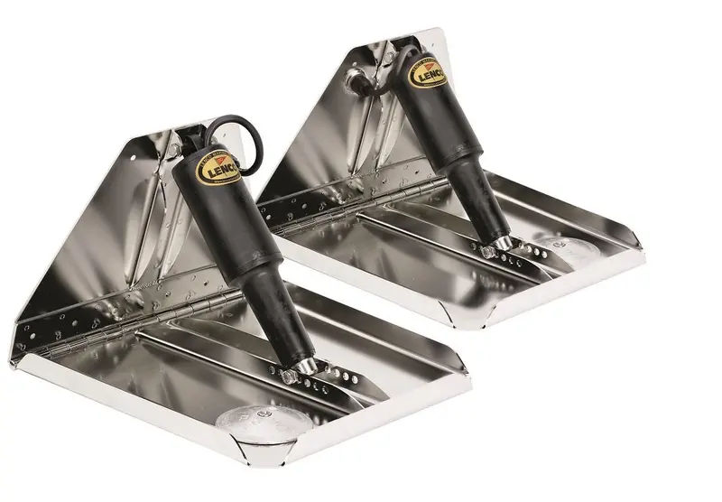 Lenco 12Inx12in Heavy Duty Trim Tab Kit 12V Requires Switch 1