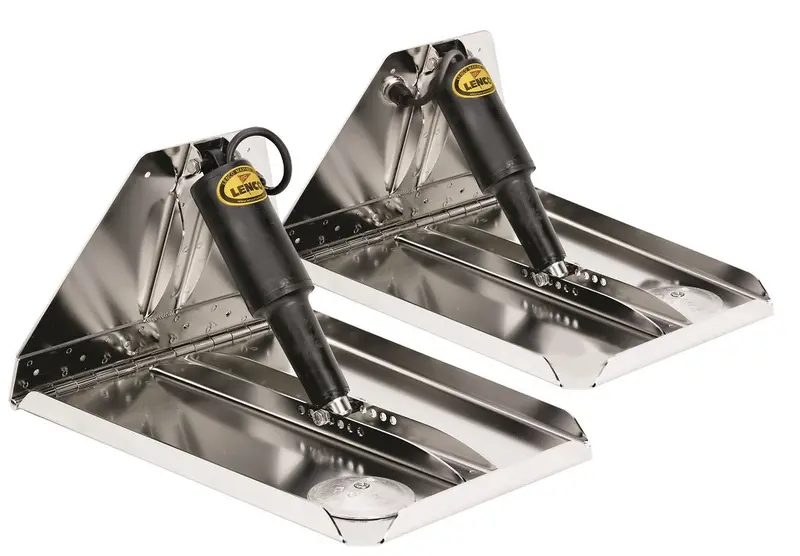 Lenco 16Inx12in Heavy Duty Trim Tab Kit 12V Requires Switch 1