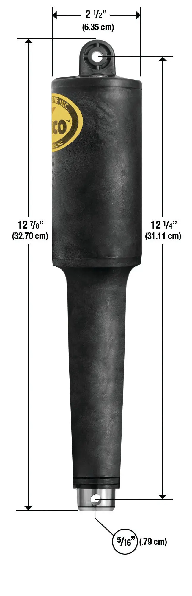 Lenco 4 1/4In Stroke 102 Hd Actuator 5/16In 12V 1