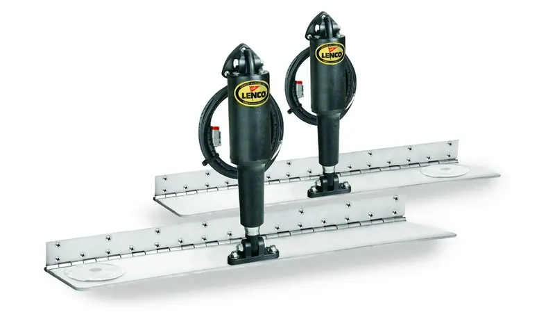 Lenco 4Inx30in Hybrid Trim Tab Kit 12V 1