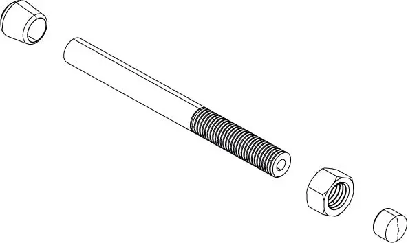 Lowrance 000-15278-001 Rod Stabilizer Kit For Ghost 1