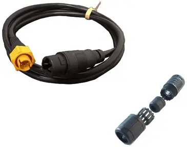 Lowrance Rj45 To 5-Pin Male 1.5 Meter Cable With Boot 1