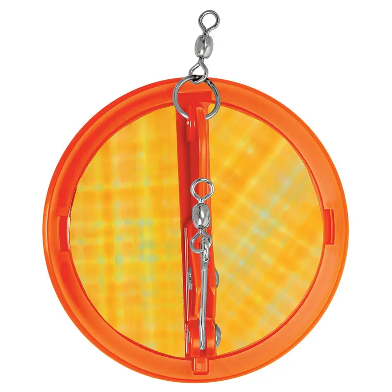 Luhr-Jensen 2-1/4" Dipsy Diver - Fire/Silver Bottom Moon Jelly [5560-030-2510] 1