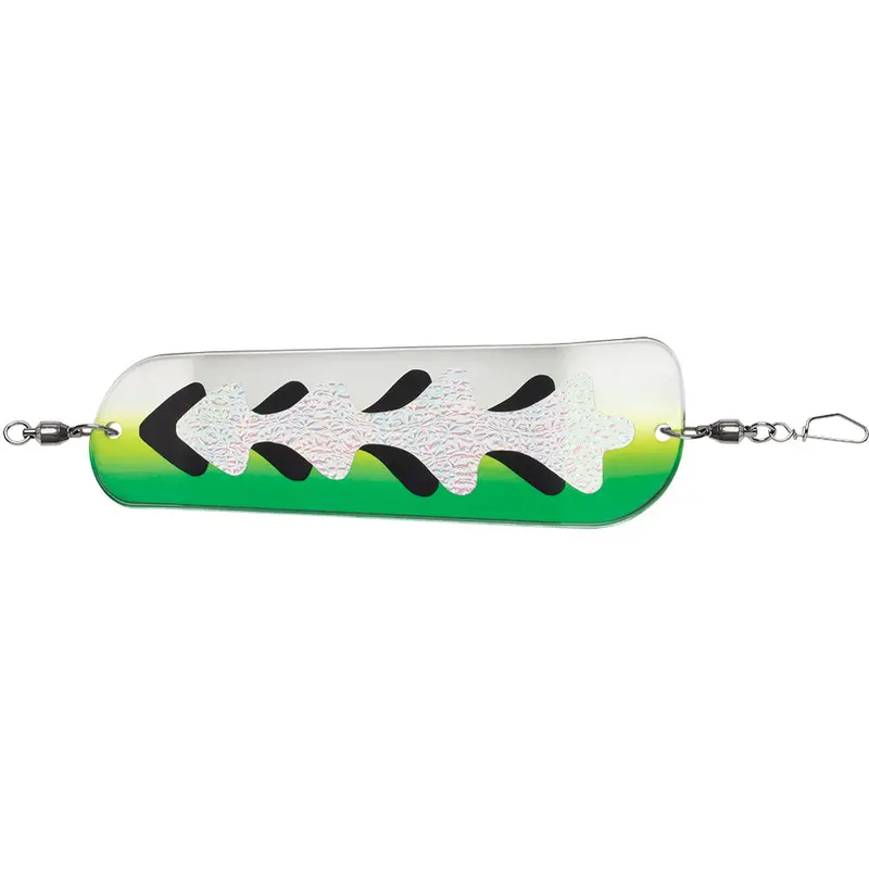 Luhr-Jensen Money Roll Flasher - 11" - Glow Biohazard [5860-011-1756] 1