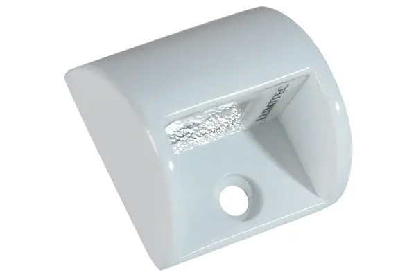 Lumitec Andros Courtesy/Accent Blue Led Light White Housing 12V 1