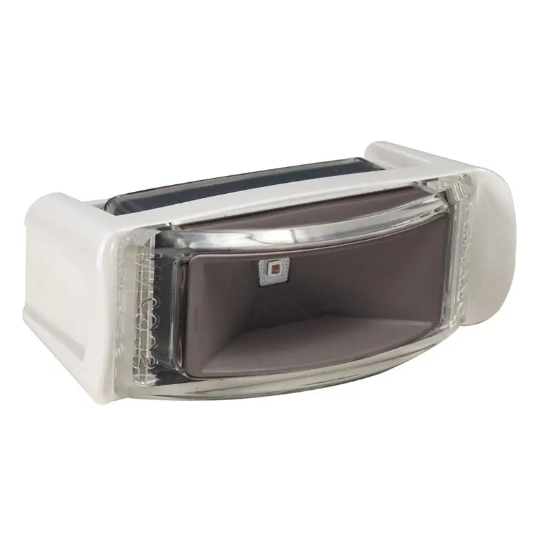 Lumitec Contour Inset Navigation Light - Starboard Green - White Housing [101837] 1