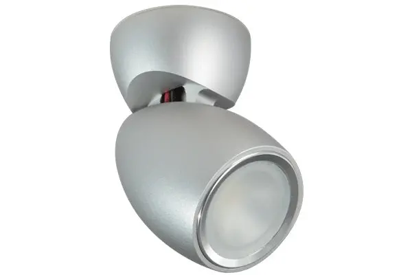 Lumitec Gai2 Positionable Warm White Led Light Brushed Housing 12/24Vdc 1