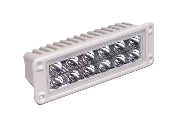 Lumitec Maxillume H60 Flood White Led Flush Mount White Finish 12/24V 1