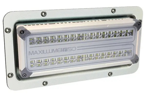 Lumitec Maxillume Tr150 Flood White Led Semi-Recessed White Housing 12/24V 1