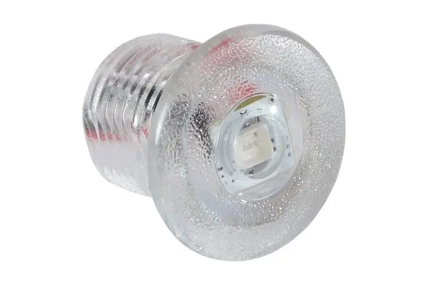 Lumitec Newt Courtesy/Accent Red Led Light Clear Finish 12V 1