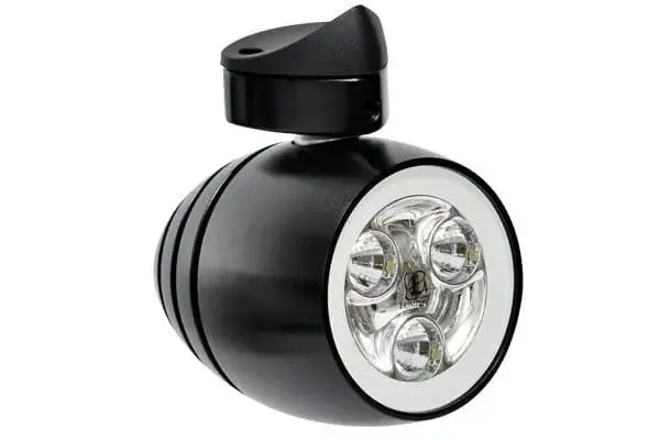 Lumitec Octane Tower/Spreader White Led Black Finish 12/24V 1