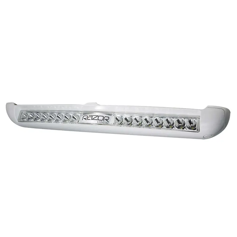 Lumitec Razor Light Bar - Spot - White Housing W/Inverted Logo Flush Mount [101603] 1