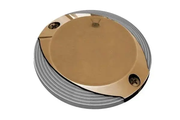 Lumitec Scallop Pathway Light Spectrum Warm White 10-30Vdc Bronze Housing 1