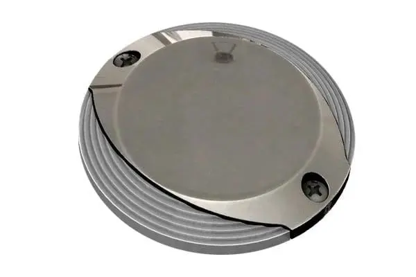 Lumitec Scallop Pathway Light Spectrum Warm White 10-30Vdc Stainless  Housing 1