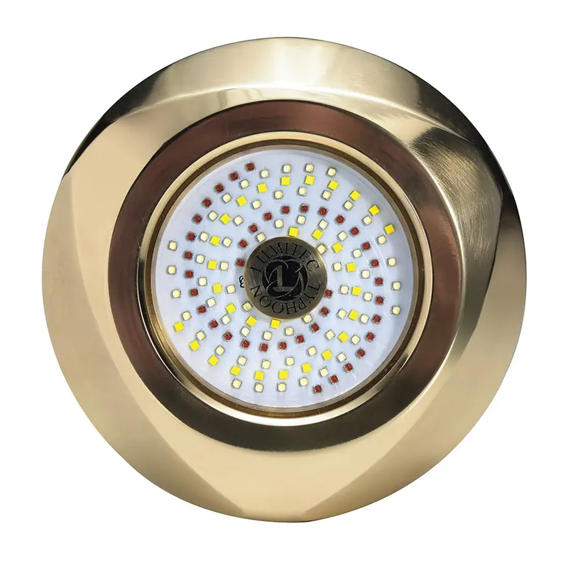 Lumitec Seablaze Typhoon Underwater Bronze Thru-Hull Led Light - White/Blue [101448] 1
