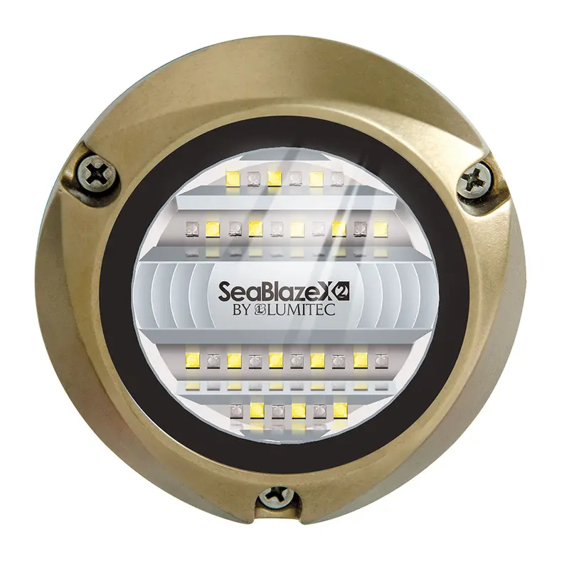 Lumitec Seablazex2 Led Underwater Light - Dual Color - White/Blue [101516] 1
