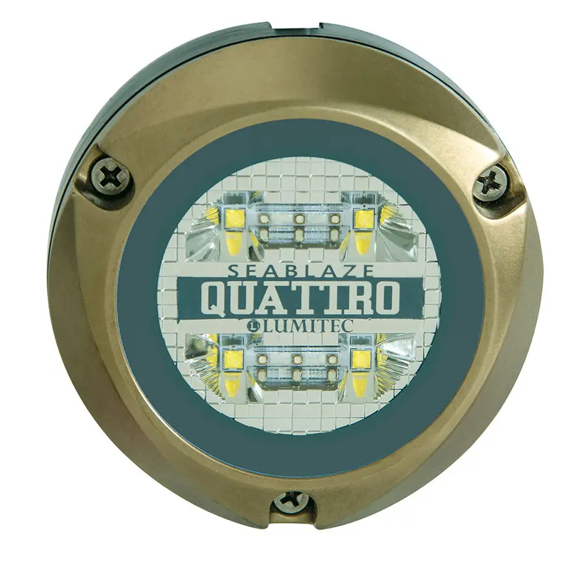 Lumitec Zambezi Quattro Surface Mount Underwater Light - White/Blue [101459] 1