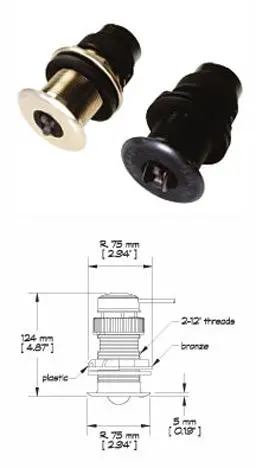 Maretron Dst110-01 Triducer 100M Depth Capability 1