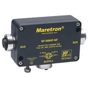 Maretron Nf-Nm4p-Nf Mini Powertap Female-Female With Fuses 1