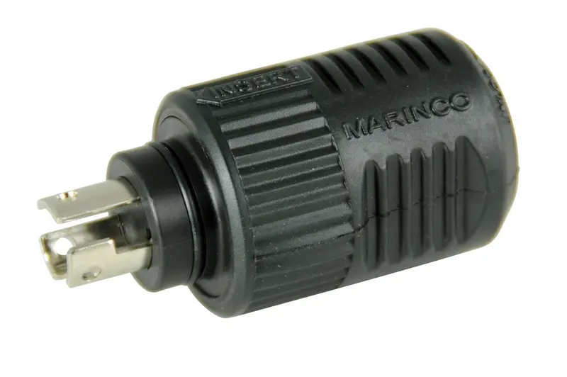 Marinco 12Vbp 3-Wire Connect Pro Plug Only 1