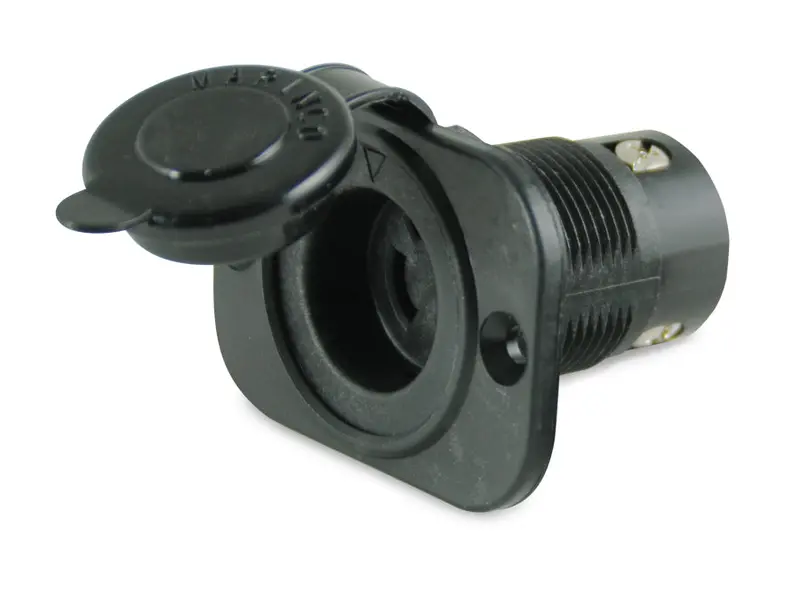 Marinco 12Vbr 3-Wire Connect Pro Receptacle Only 1