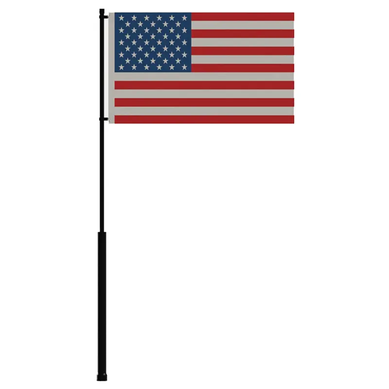 Mate Series Flag Pole - 36" W/Usa Flag [Fp36usa] 1