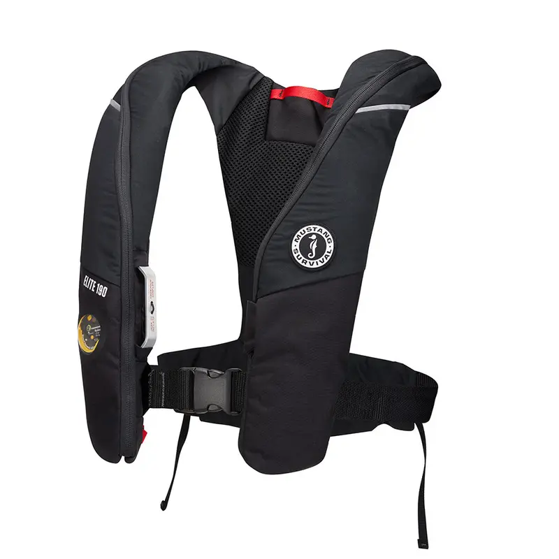 Mustang Elite 190 Offshore Inflatable Pfd - Black [Md3170-13-0] 1