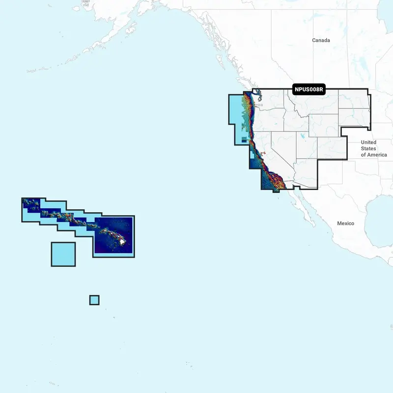 Navionics Platinum+ Npus008r U.S. West Microsd 1